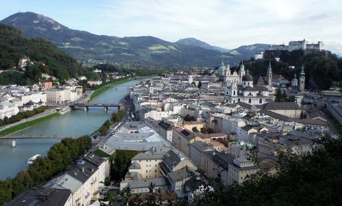Salzburg, Austria, as seen from Mönchsberg (Copyright © 2015 Hendrik Böttger / runinternational.eu)