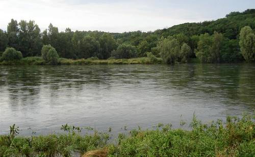 The Mura river near Mursko Središče, Croatia (Copyright © 2011 Hendrik Böttger / runinternational.eu)