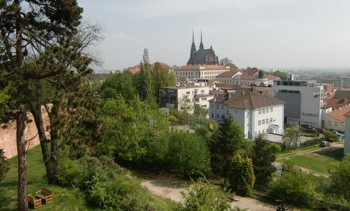 Cathedral of St Peter and Paul in Brno, Czech Republic, as seen from Špilberk Castle (Copyright © 2020 Hendrik Böttger / runinternational.eu)