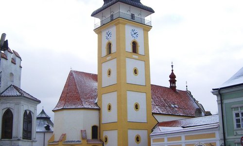 Kostel sv. Jiljí, Moravské Budějovice, Czech Republic (Author: Jan Pešula / commons.wikimedia.org / Public Domain / photo cropped by runinternational.eu)