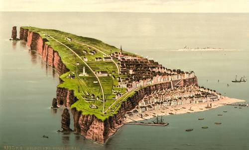 Helgoland, Germany, ca 1890-1900 (Author: unknown / commons.wikimedia.org / Public Domain / image modified by runinternational.eu)