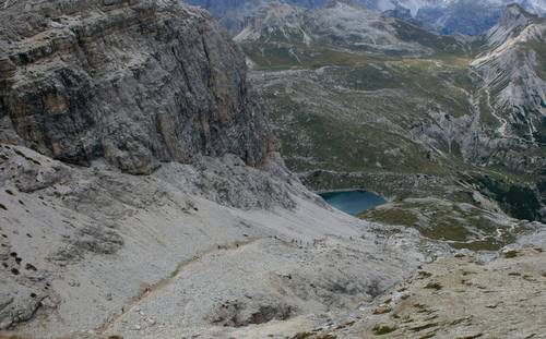 The Camignada route runs through the awesome scenery of the Sexten Dolomites (Copyright 2010 Hendrik Böttger / runinternational.eu)