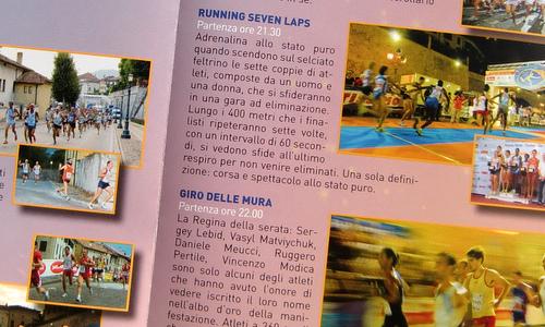 Giro delle Mura, Feltre, Italy - brochure