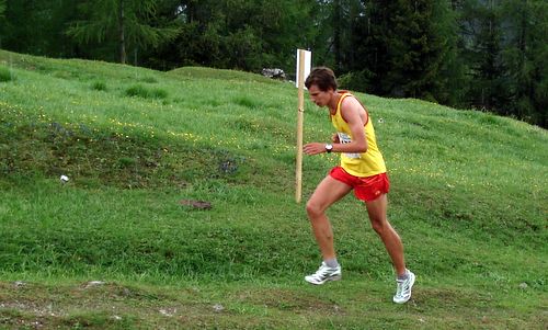 Ricardo Sterni, third place in the Italian Mountain Running Championships 2009 (Copyright © 2012 runinternational.eu)