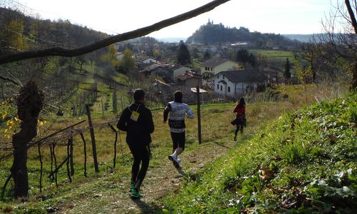 Marcia Corse Pignote - Participants enjoy excellent vistas of the 'Colle di San Martino' in Artegna, Friuli, Italy (Copyright © 2018 Hendrik Böttger / runinternational.eu)