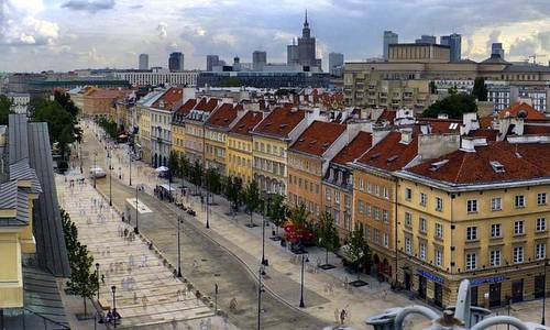 Krakowskie Przedmieście Royal Avenue, Warsaw, Poland (Author: Slawk L / commons.wikimedia.org / Public Domain / photo cropped by runinternational.eu)
