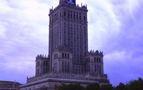 The Palace of Culture and Science in Warsaw, Poland, in the 1990s (Photo: Copyright © 2023 Hendrik Böttger / runinternational.eu)