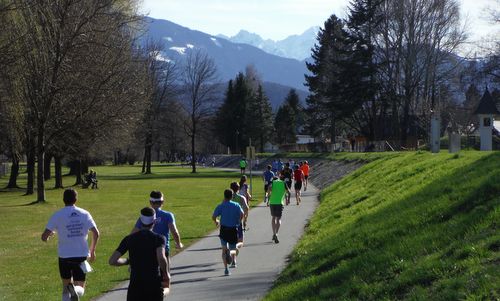 Geolauf, Villach, Austria - The route offers fine views of the Julian Alps (Copyright © 2018 Hendrik Böttger / runinternational.eu)