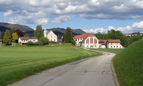 Kärnten Marathon course photo: Feldkirchen-Rabensdorf (Copyright © 2021 Hendrik Böttger / runinternational.eu)