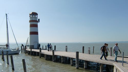 Leuchtturm in Podersdorf am Neusidler See (Copyright © 2011 runinternational.eu)