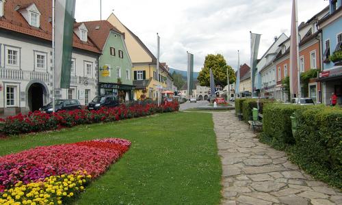 Stainz, Hauptplatz (Copyright © 2010 runinternational.eu)