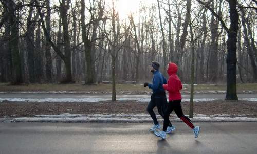 Runners in Vienna's Prater park (Copyright © 2011 runinternational.eu)