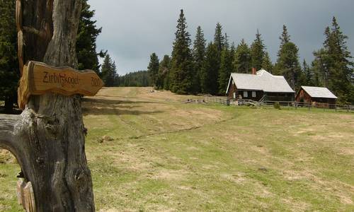 Zirbitzkogel Berglauf, Austria - the route near the Waldheimhütte (Copyright © 2016 Hendrik Böttger / runinternational.eu)