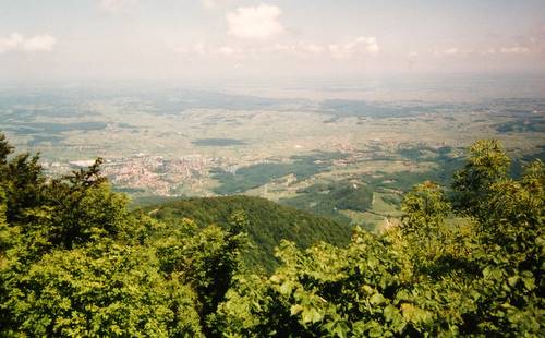 Views from Mount Ivanščica in northern Croatia (Copyright © 2012 runinternational.eu)