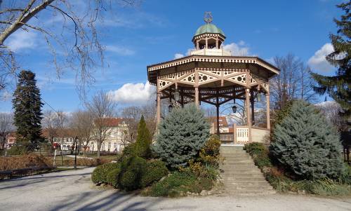 Bandstand in Gradski Park in Koprivnica, Croatia (Photo: Copyright © 2020 Hendrik Böttger / runinternational.eu)