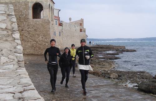 Ultra promo Marathon 2009, Istria, near the finish in Novigrad (Photo: Copyright © 2009 Hendrik Böttger / runinternational.eu)