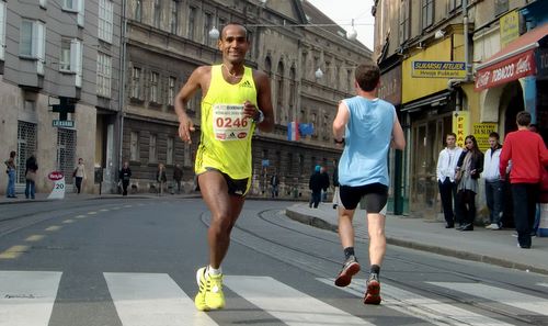 Ashenafi Erkolo, winner Zagreb Marathon 2010 (Copyright © 2010 runinternational.eu) 