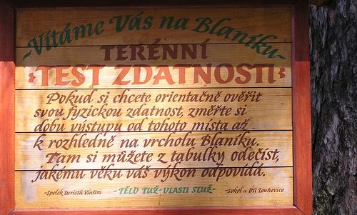  Terénní 'test zdatnosti' ('Fitness test terrain'), Blaník, Czechia --- Author: Jan Dudík / commons.wikimedia.org / public domain / photo cropped by runinternational.eu