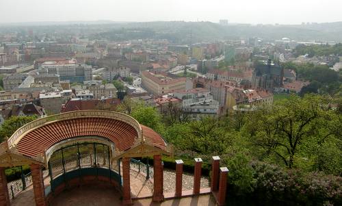 Brno, Czech Republic - the south-western part of the city as seen from Hrad Špilberk (Copyright © 2015 Hendrik Böttger / runinternational.eu)