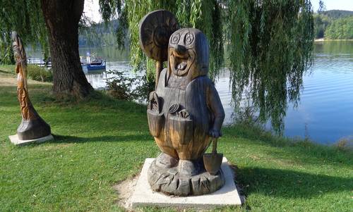 Sculpture of Krtek in Frymburk, Czech Republic (Photo: Copyright © 2018 Hendrik Böttger / runinternational.eu)