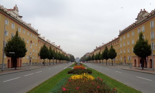 Hlavní třída, the main boulevard in Havířov, Czechia (Photo: Copyright © 2018 Hendrik Böttger / runinternational.eu)