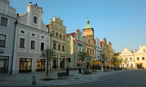 Havlíčkovo náměstí, the main square of Havlíčkův Brod, Czech Republic (Photo: Copyright © 2020 Hendrik Böttger / runinternational.eu)