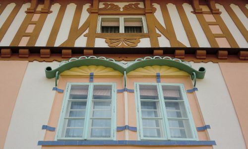 A villa in the spa of Luhačovice, Czech Republic (Copyright © 2015 Hendrik Böttger / runinternational.eu)