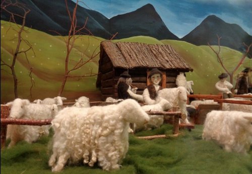 Diorama at the Wallachian Open Air Museum in Moravia, Czechia (Photo: Copyright © 2018 Hendrik Böttger / runinternational.eu)