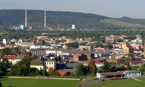 Ústí nad Labem Half Marathon - The race takes the runners through the industrial western part of the city (Photo: Copyright © 2017 Hendrik Böttger / runinternational.eu)