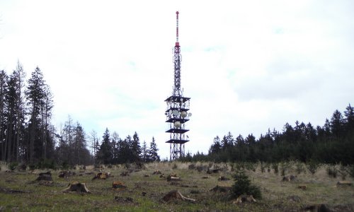 Vysílač Českých radiokomunikací, Tlustá hora, Zlín, Czechia (Copyright © 2018 Hendrik Böttger / runinternational.eu)