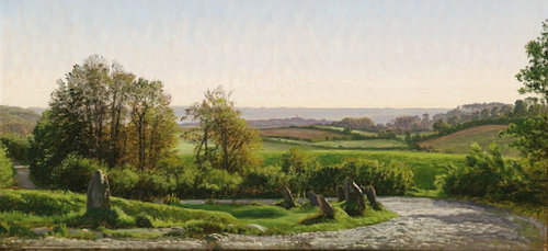 Landscape near Aabenraa - Oil painting by P. C. Skovgaard (1817-1875) -- Source: bruun-rasmussen.dk /  The author died in 1875, so this work is in the public domain in its country of origin and other countries and areas where the copyright term is the author's life plus 100 years or fewer. / Photo cropped by runinternational.eu Landscape near Aabenraa - Oil painting by P. C. Skovgaard (1817-1875) -- Source: bruun-rasmussen.dk /  The author died in 1875, so this work is in the public domain in its country of origin and other countries and areas where the copyright term is the author's life plus 100 years or fewer. / Photo cropped by runinternational.eu
