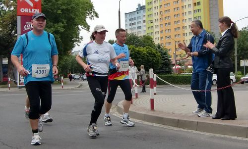 Europamarathon 2012 - spectators in Zgorzelec, Poland (Copyright © 2012 runinternational.eu)