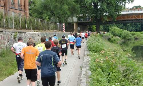 Europamarathon Görlitz-Zgorzelec - along the River Neisse (Copyright © 2013 Hendrik Böttger / runinternational.eu)