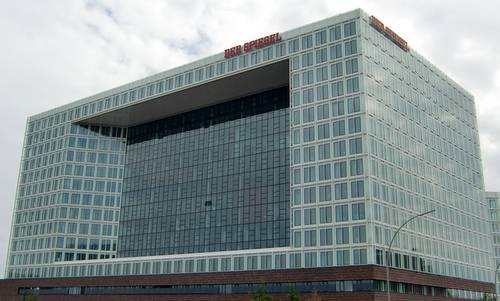 The new Spiegel headquarters in Hamburg, Germany (Copyright © 2012 Hendrik Böttger)