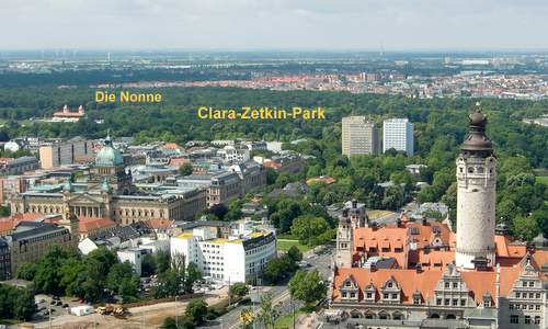 Clara-Zetkin-Park und 'Die Nonne', Leipzig, Germany (Copyright © 2014 Hendrik Böttger / Run International EU)