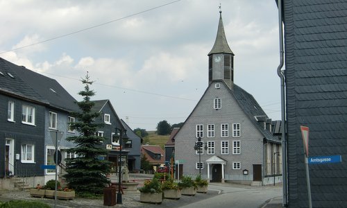 The church of Schmiedefeld am Rennsteig, Germany (Copyright © 2018 Hendrik Böttger / runinternational.eu)