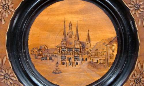 Rathaus Wernigerode - wood carving from 1936 (Copyright © 2012 Hendrik Böttger / runinternational.eu)