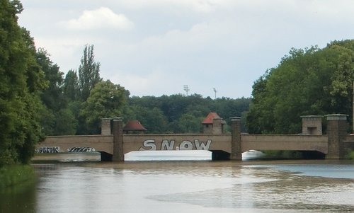 Brücke über Elsterflutbett, Leipzig, Germany (Copyright © 2015 Hendrik Böttger / runinternational.eu)