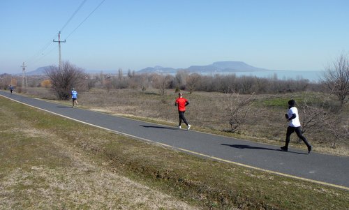 Balaton Szupermaraton - beautiful views of the northern shore of Lake Balaton (Photo: Copyright © 2026 Hendrik Böttger / runinternational.eu)