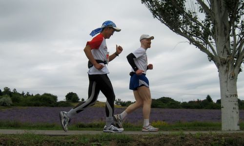 Ultrabalaton, Katsuhiro Tanaka (JPN) and Petri Pertillä (FIN) (Photo: Edit Bercés)