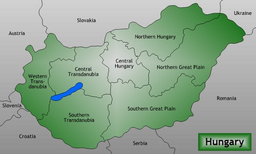 Map of the regions of Hungary (Copyright © 2015 Hendrik Böttger / runinternational.eu)