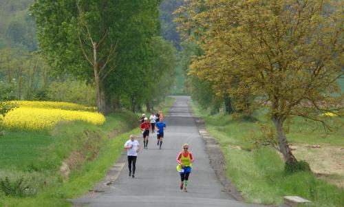 Futás a koraszülöttekért - Run for Preemies, Hungary - Runners near the Zala Spring Golf Resort (Copyright © 2017 Hendrik Böttger / runinternational.eu)