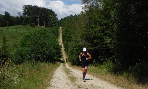 Sopron Trail - runners in the Soproni-hegység (Sopron Mountains) in Hungary - Copyright  © 2017 Hendrik Böttger / runinternational.eu