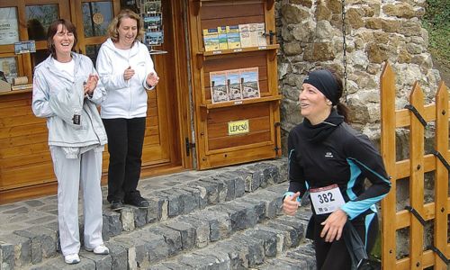 Várfutás, at the ticket office of Szigliget Castle (Copyright © 2012 Hendrik Böttger)