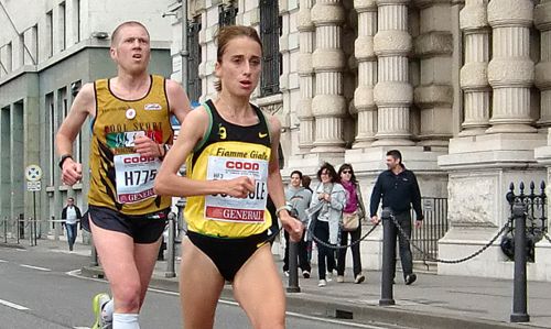 Rosaria Console, winner of the Maratonina dei Due Castellli 2012 (Photo: Copyright © 2012 Hendrik Böttger / runinternational.eu)