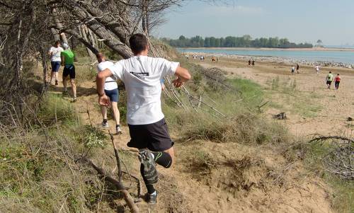 A piedi per Bibione 2012 - at the Tagliamento estuary (Copyright © 2012 runinternational.eu)