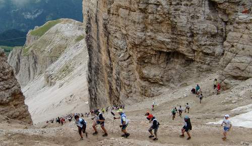 Dolomites Skyrace, Canazei, Italy (Copyright © 2010 Hendrik Böttger / runinternational.eu)