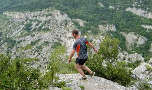 Trail Jamarun 2011, spectacular views of the Val Rosandra (Copyright © 2011 runinternational.eu)