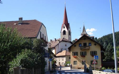 San Lorenzo (Sankt Lorenzen im Pustertal) near Brunico (Bruneck), Italy --- Copyright © 2010 Hendrik Böttger / runinternational.eu