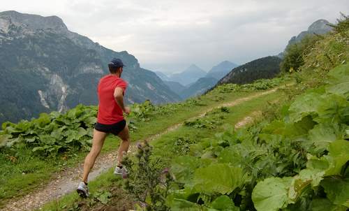 Giro delle Malghe del Montasio 2011, Views of the Julian Alps (Copyright © 2011 runinternational.eu)